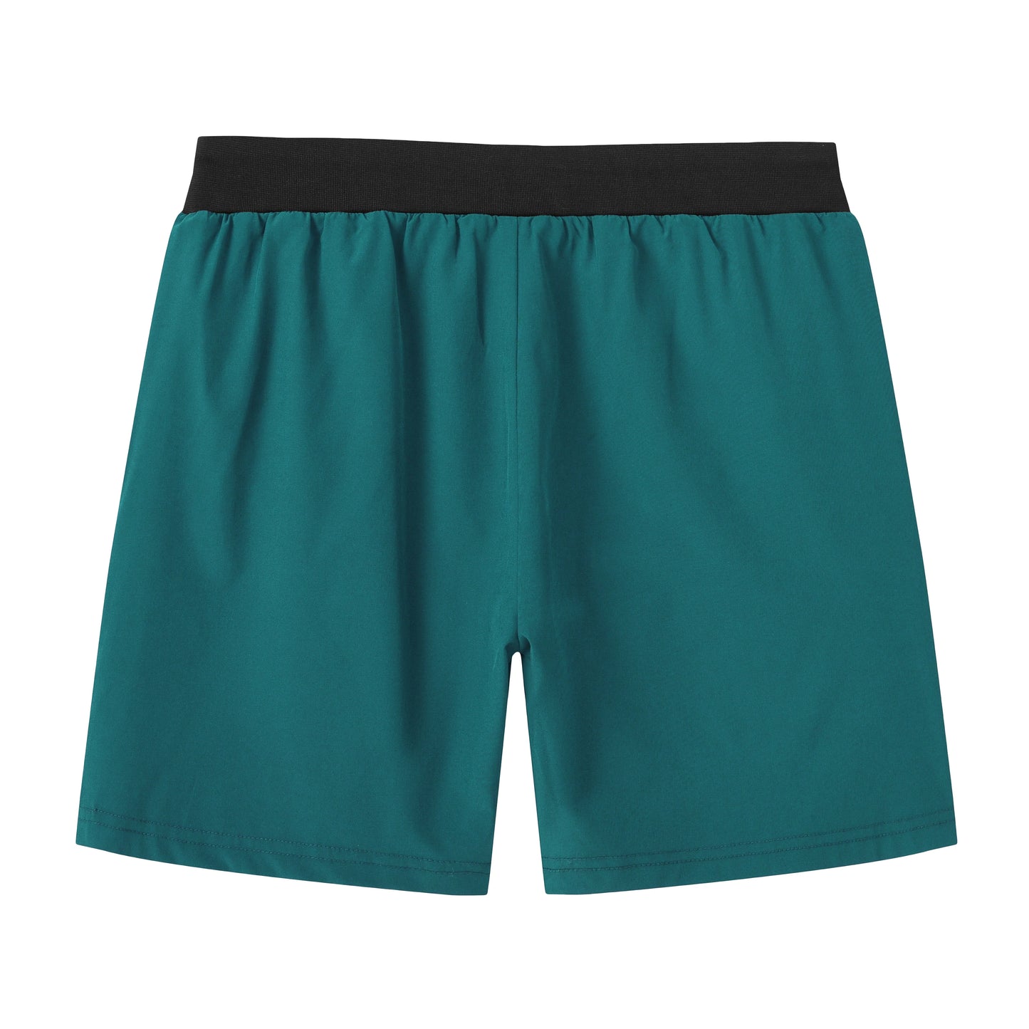 Sommerliche Herren-Badeshorts mit Camouflage-Streifen, schnelltrocknend, mit Reißverschlusstaschen und Mesh-Futter – ideal für Strand und Surfen.