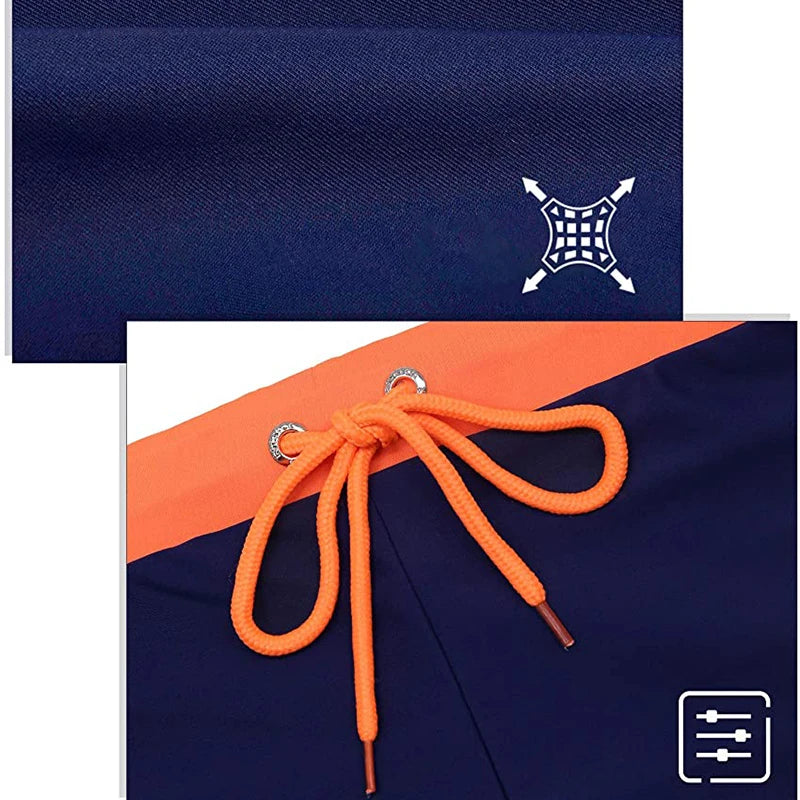 Kurze Herren-Sport-Badeshorts für Strand und Surfen – ideal zum Schwimmen und Fitness