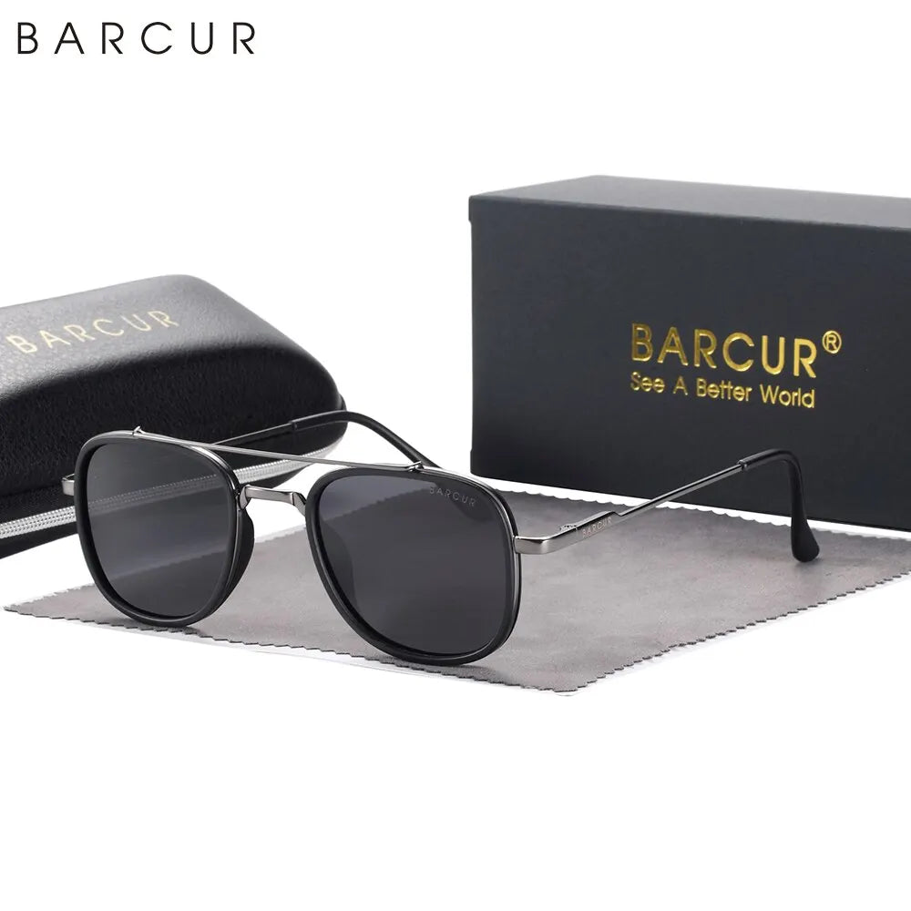 Sonnenbrille quadratisch rund klassisch polarisiert UV400 Unisex
