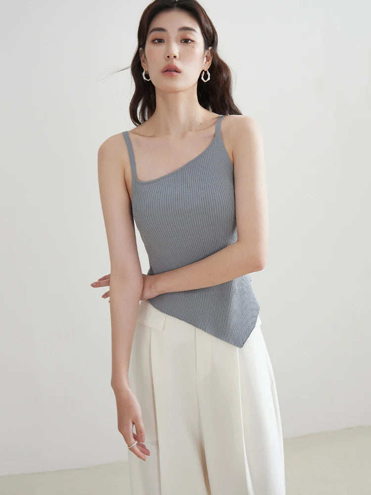 Zweifarbiges, vielseitiges Damen-Sommer-Shirt mit Puffärmeln und erfrischendem Design