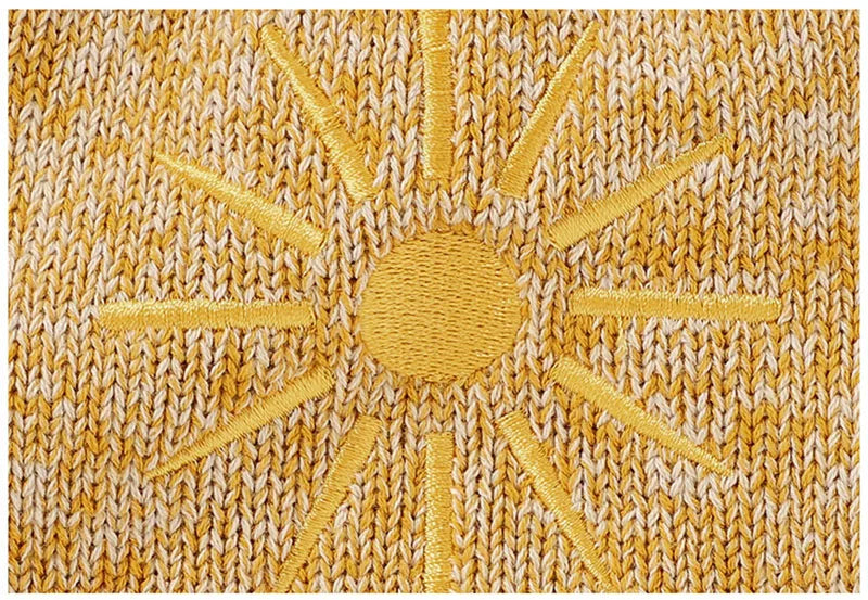Baby Overall mit Sonnenblumen-Muster für Mädchen im Koreanischen Stil