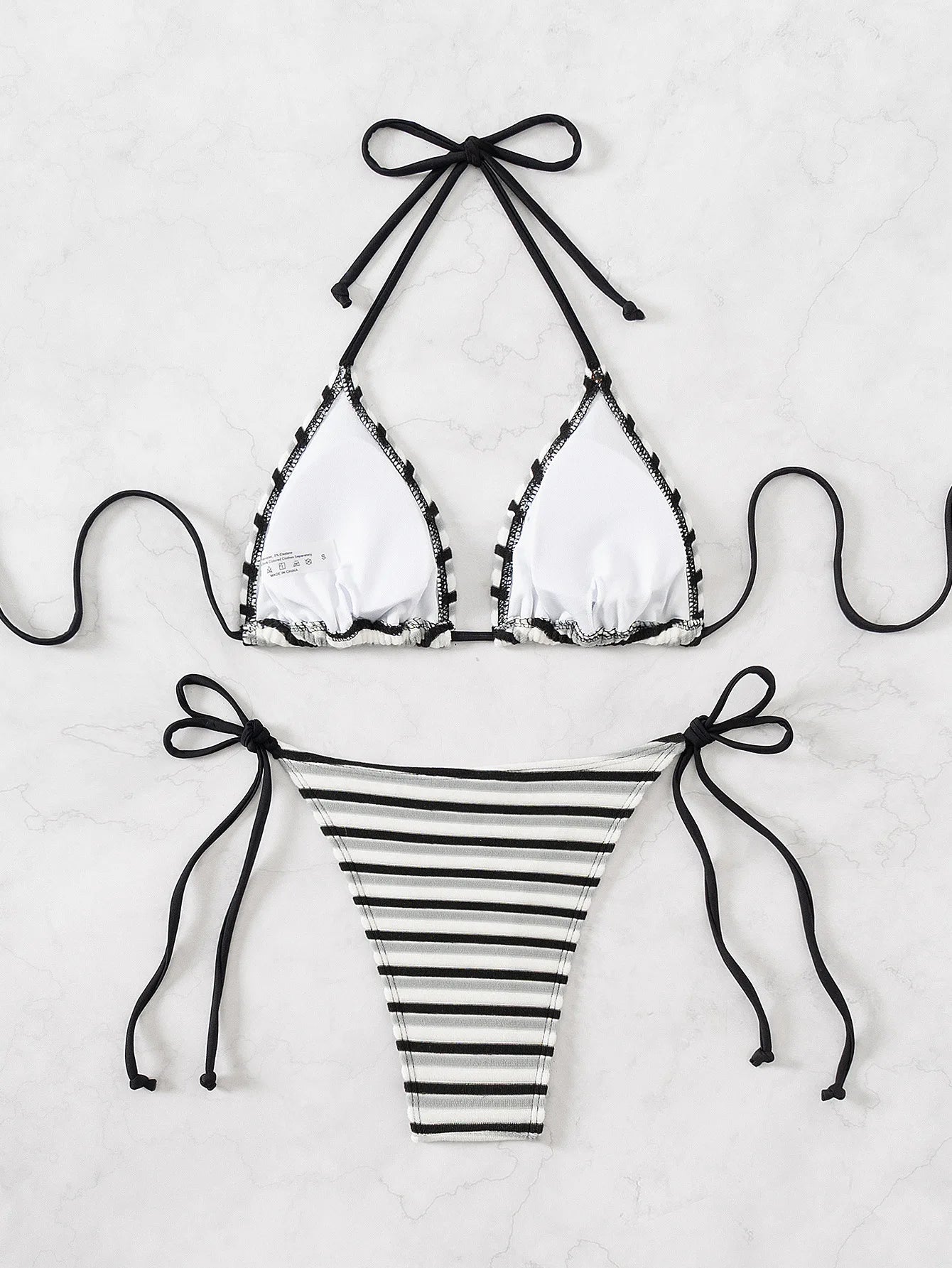 Floraler Push-Up-Bikini im brasilianischen Stil für Damen – ideal für Strand und Pool