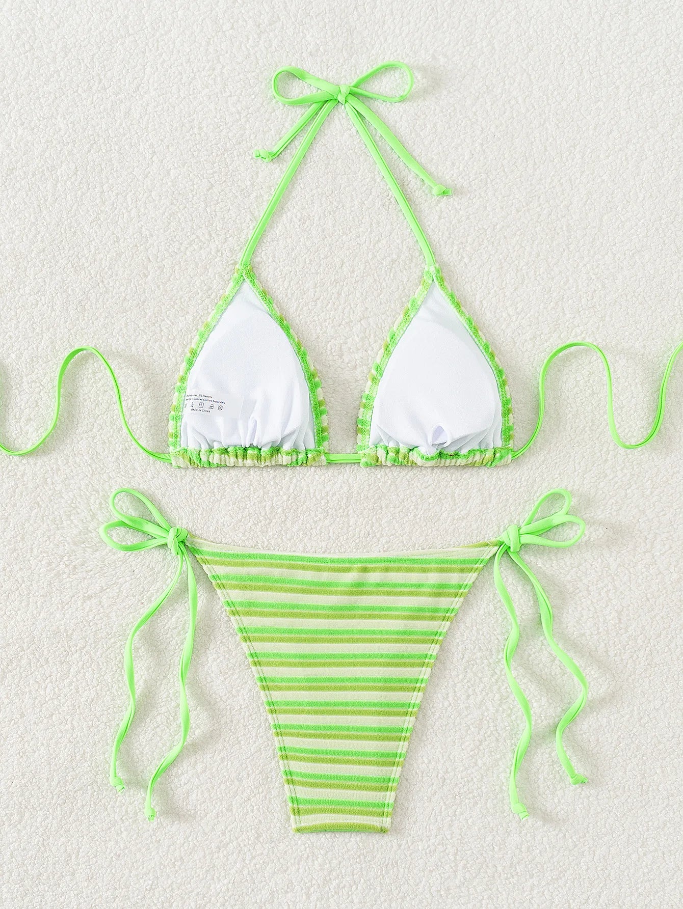 Floraler Push-Up-Bikini im brasilianischen Stil für Damen – ideal für Strand und Pool
