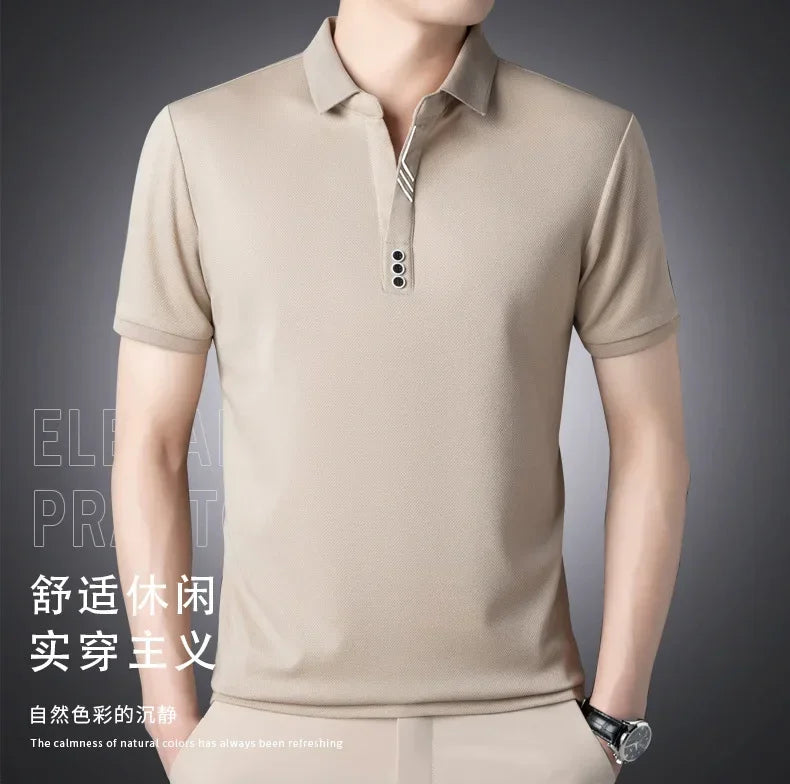 Herren-Poloshirt mit kurzen Ärmeln und Knopfleiste – ideal für den Alltag