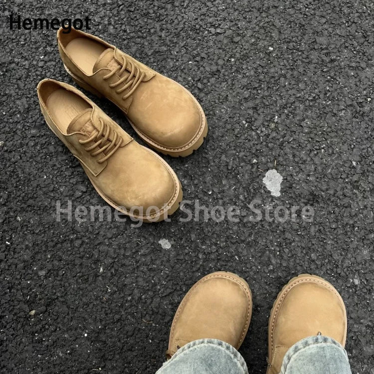 Schnürschuhe aus Echtleder für Herren – klassisch & bequem