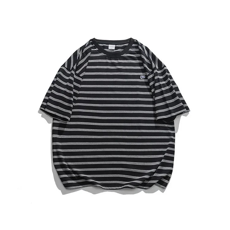 Herren T-Shirt aus Bambus-Mesh und Eisseide mit Rundhalsausschnitt – Kurzarm-Sommeroberteil