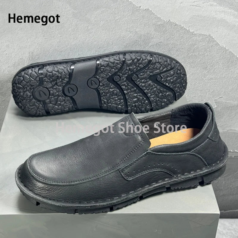 Elegante Herren-Loafer mit dicker Sohle – stilvoll & komfortabel