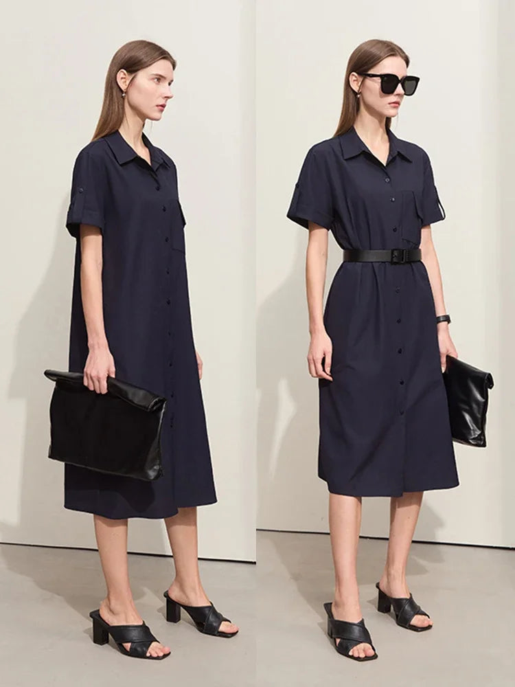 Minimalismus Modische Casual Shorts für Frauen