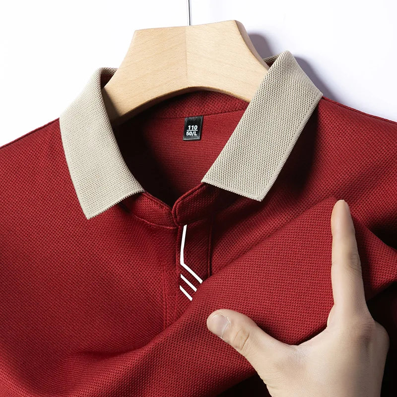 Herren-Poloshirt mit kurzen Ärmeln und Knopfleiste – ideal für den Alltag
