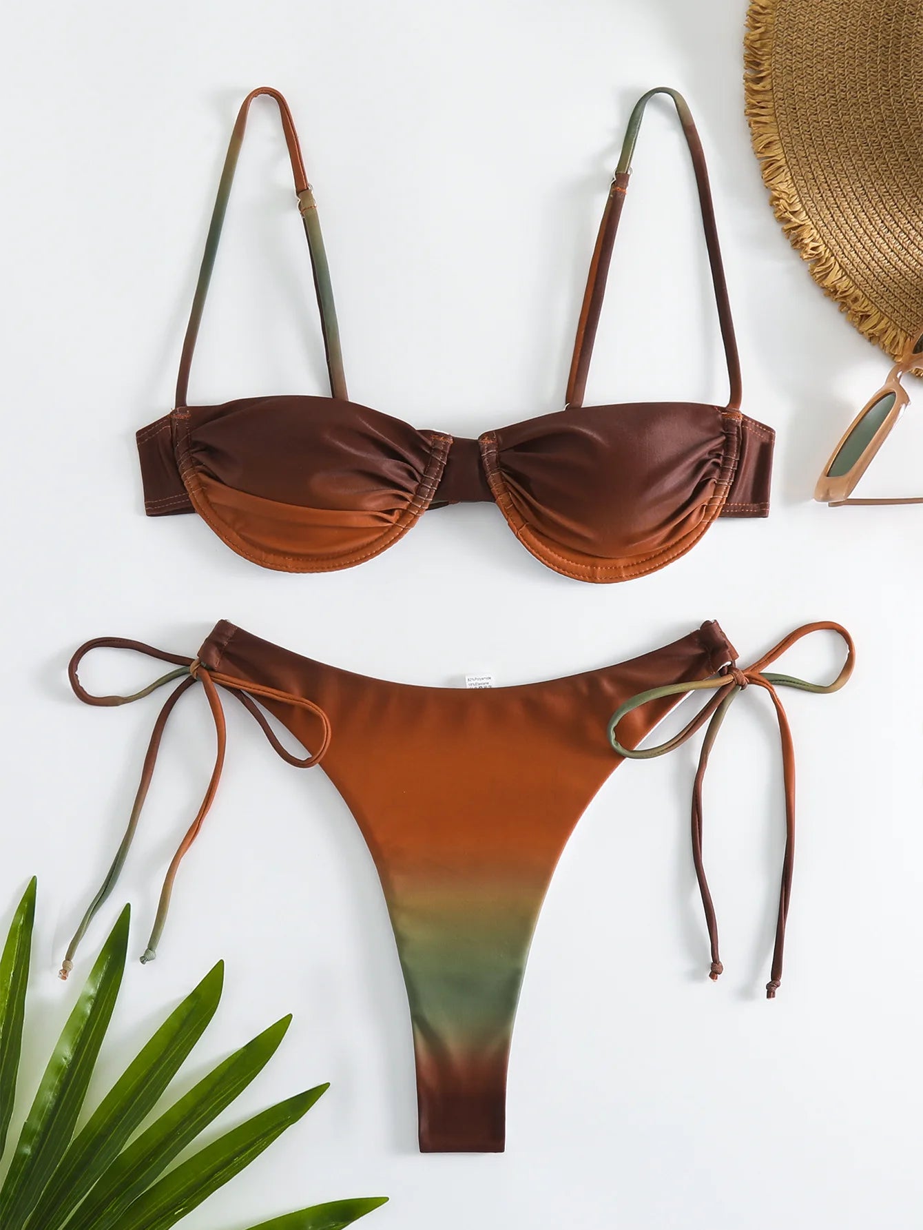 Sexy Push-Up Bikini-Set für Damen – Brasilianischer Stil, ideal für Strand und Pool