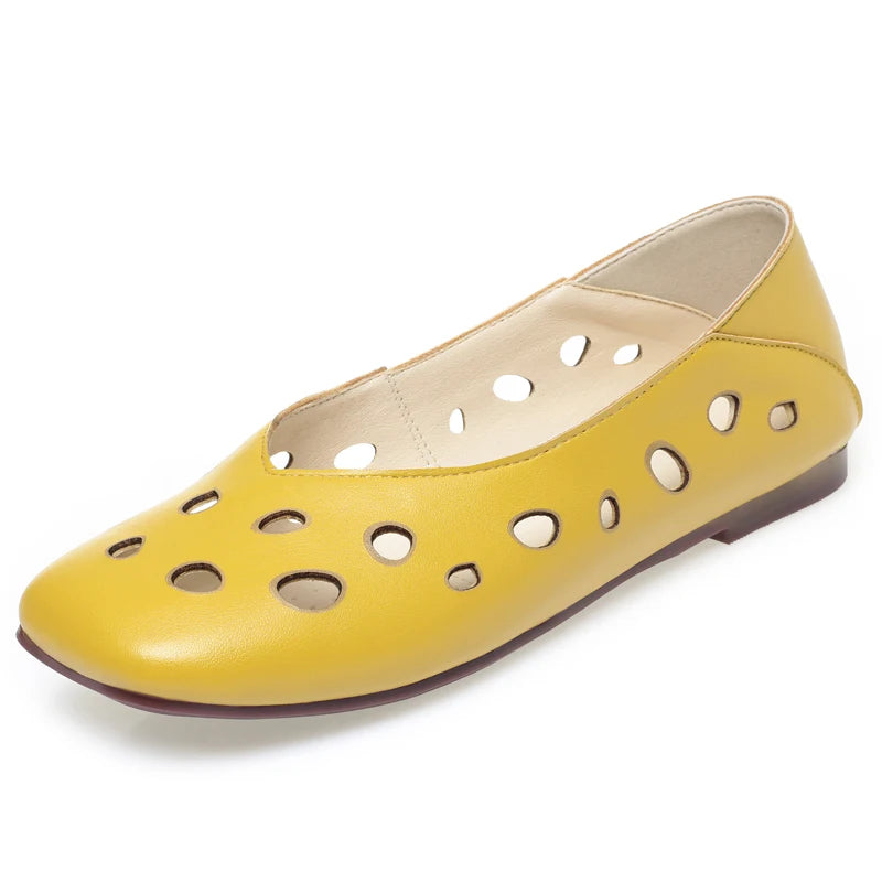 Damen Flache Sandalen Mary Jane Müßiggänger