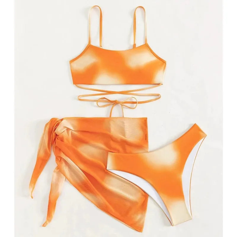 Sexy Push-Up-Bikini-Set für Damen – Brasilianischer Stil für Strand und Pool