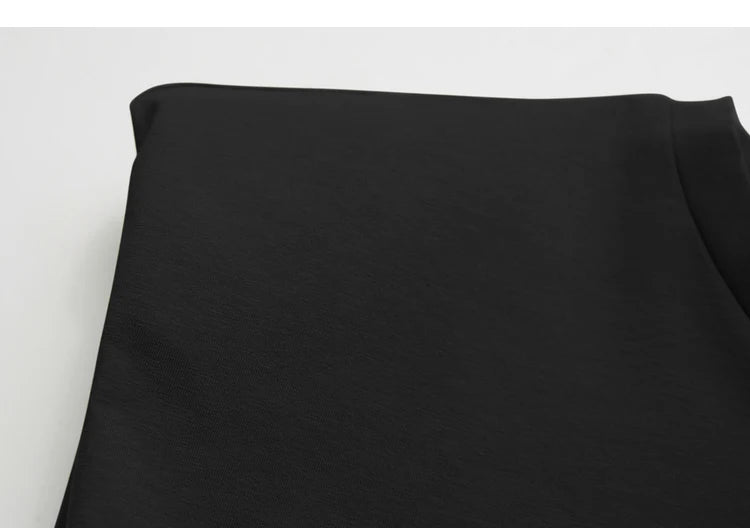 Damen T-Shirt im Retro-Stil mit lockerem Schnitt aus mercerisierter Baumwolle