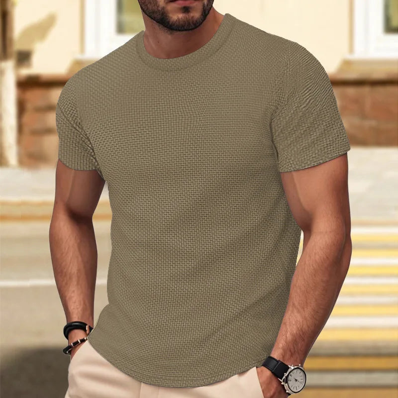 Kurze Herren-Freizeithose mit Mehrfachtaschen – locker geschnittene, leichte Outdoor- und Sporthose