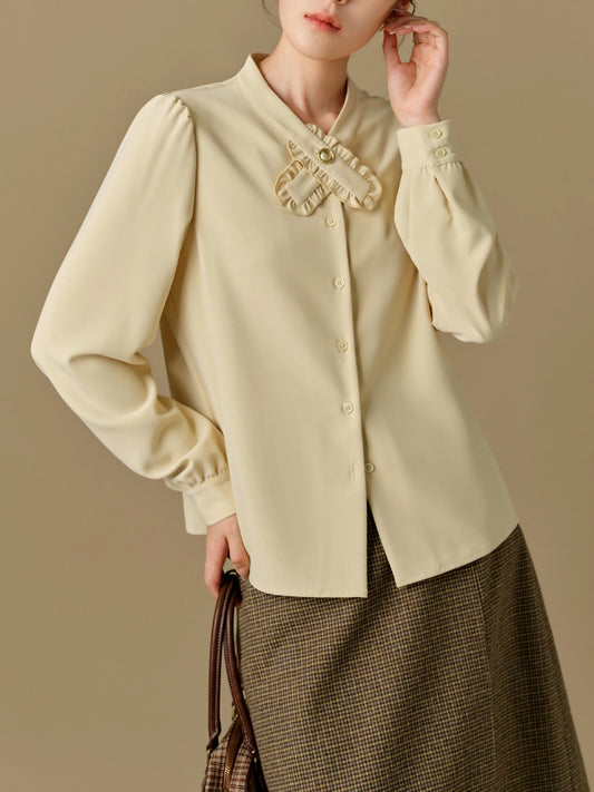 Eleganter Retro-Zweiteiler für Damen mit kurzärmligem Oberteil und hochtailliertem Rock – ideal für den Sommer