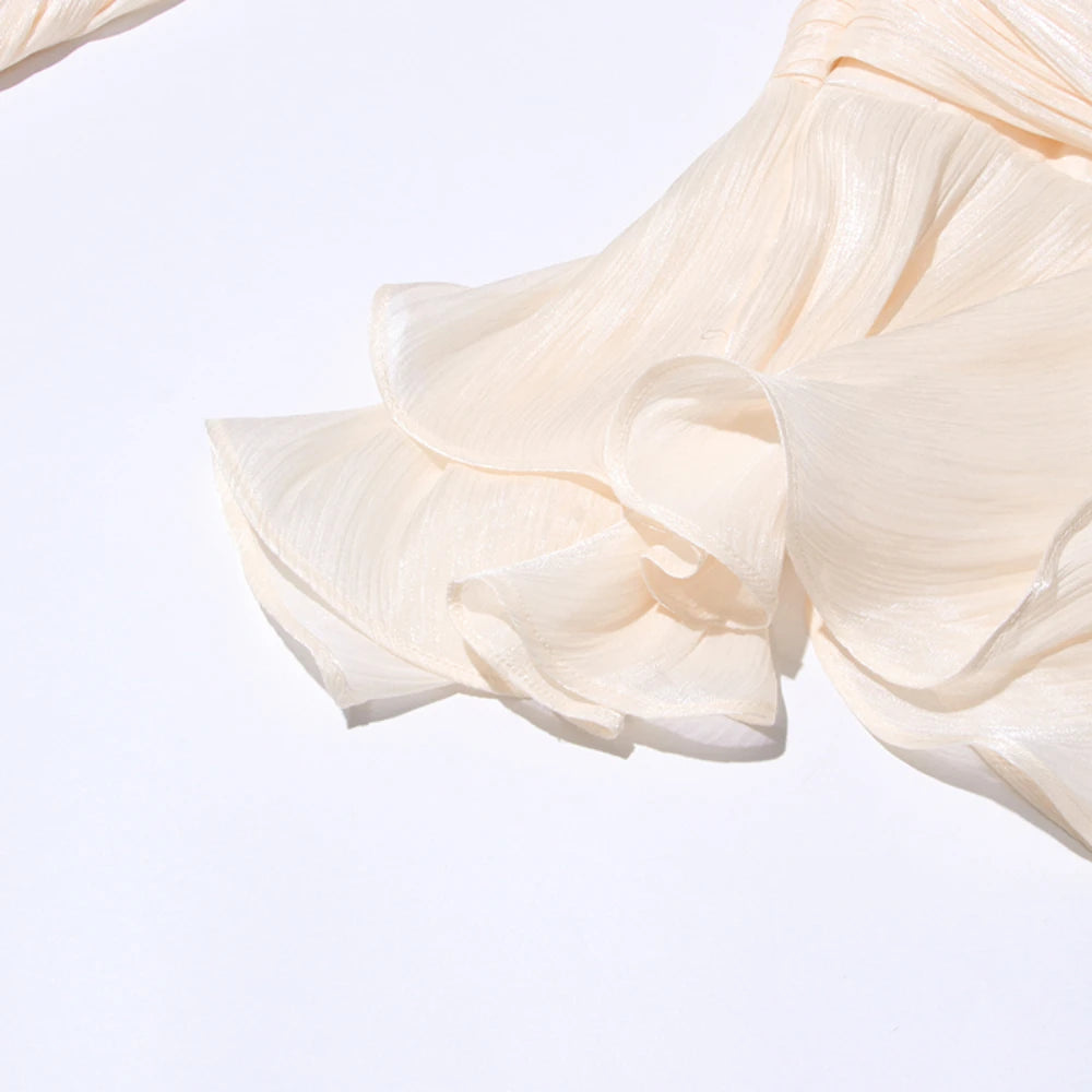 Elegantes Damen-Tunikakleid mit Rundhalsausschnitt, langen Ärmeln und Patchwork-Design