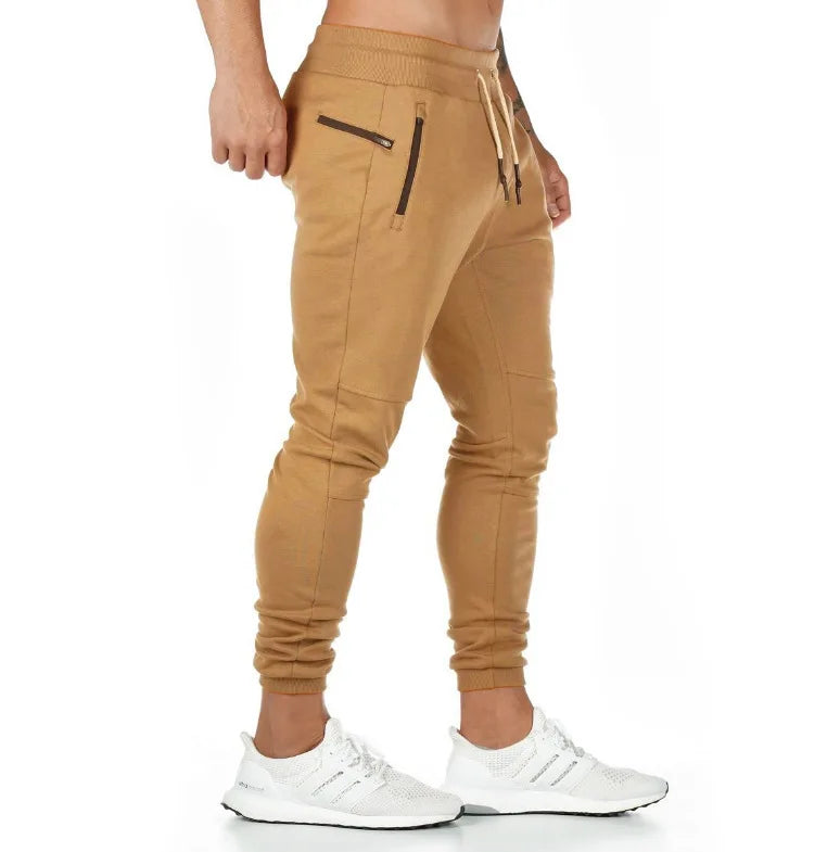 LOGO-freie Muscle Herren Sporthose Herren Fitness Hängende Handtuchhose Lauftraining Fußhose