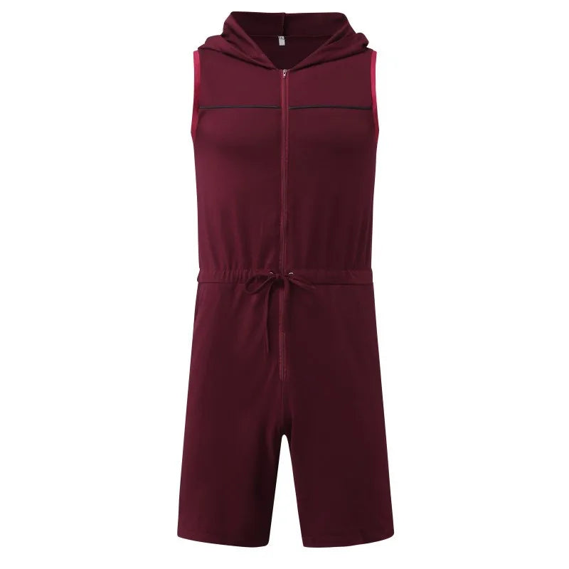 Weite Herren-Sommerhose mit Streifenmuster und Schlitz – lässig und vielseitig für den Alltag