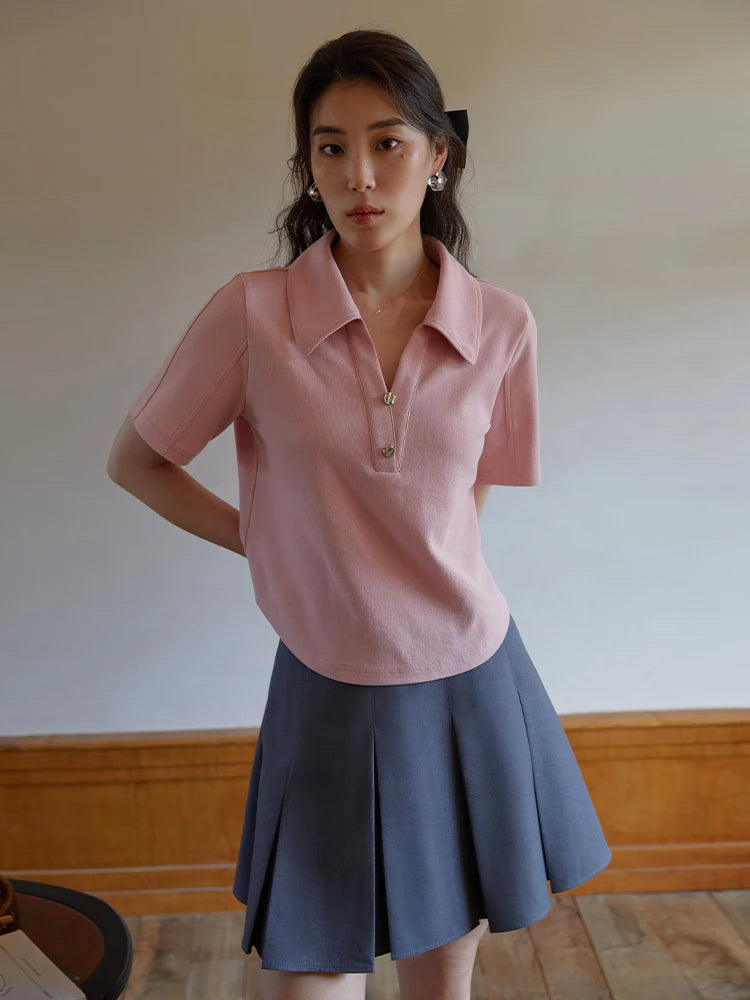 Lässiges Plus-Size-Set aus lockerem Shirt und Shorts für den Sommer – ideal als bequeme Freizeitkleidung im Y2K-Stil.