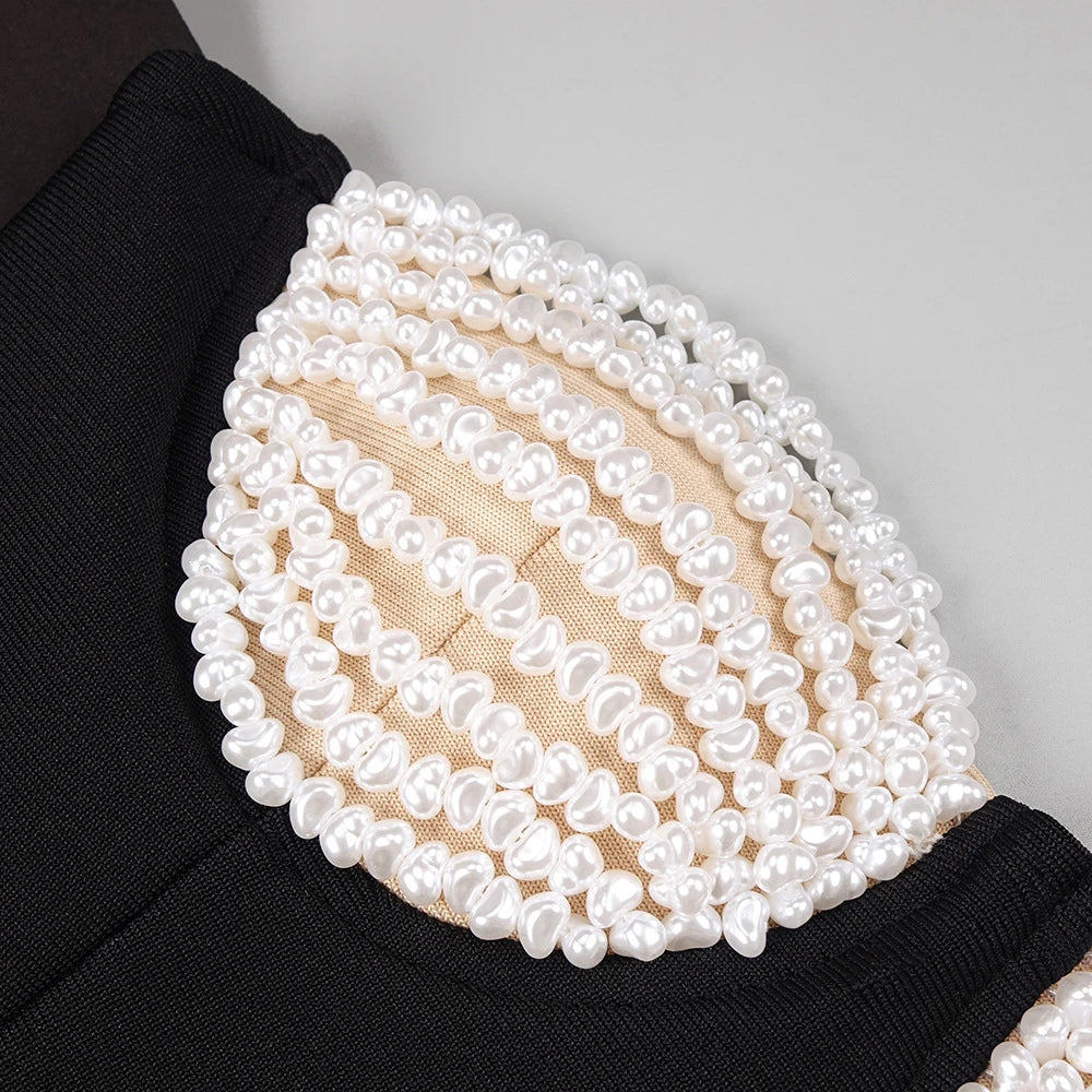 Eleganter Damen-Blazer mit Diamant-Design, Reverskragen und langen Ärmeln – Patchwork-Taschen und figurbetonte Passform.