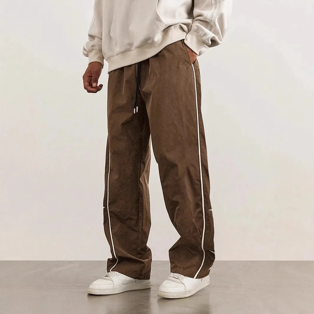Männer Neue Gestickte Casual Hosen High Street Trendy Marke Retro Casual Hosen Männer