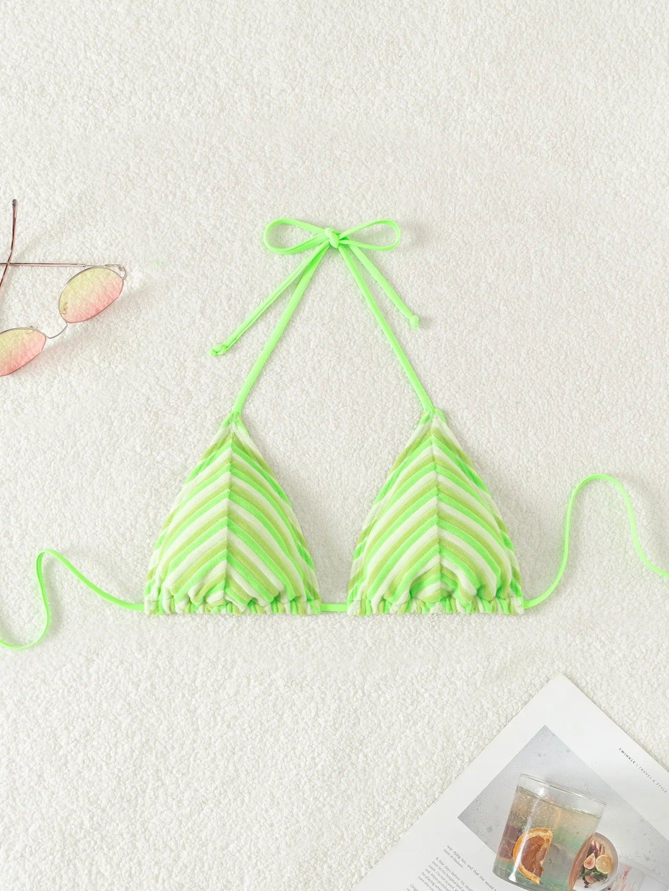 Floraler Push-Up-Bikini im brasilianischen Stil für Damen – ideal für Strand und Pool