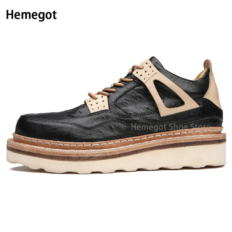 Schnürschuhe aus Echtleder für Herren – klassisch & bequem