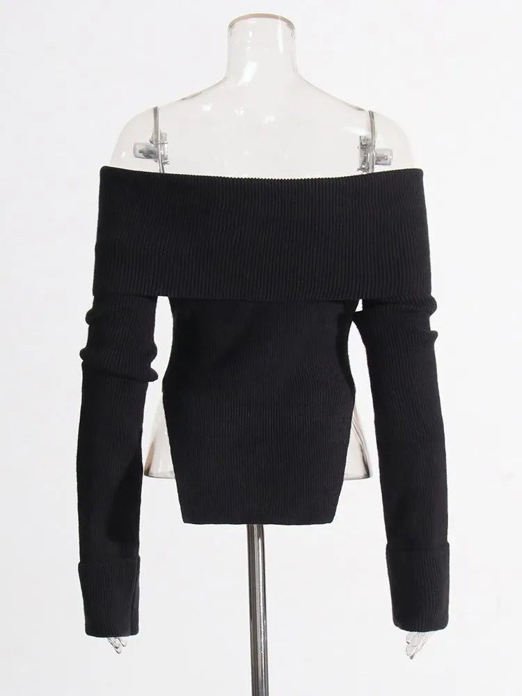 Eleganter Damenblazer mit Notch-Kragen, langen Ärmeln und Patchwork-Taschen – stilvoll und vielseitig.