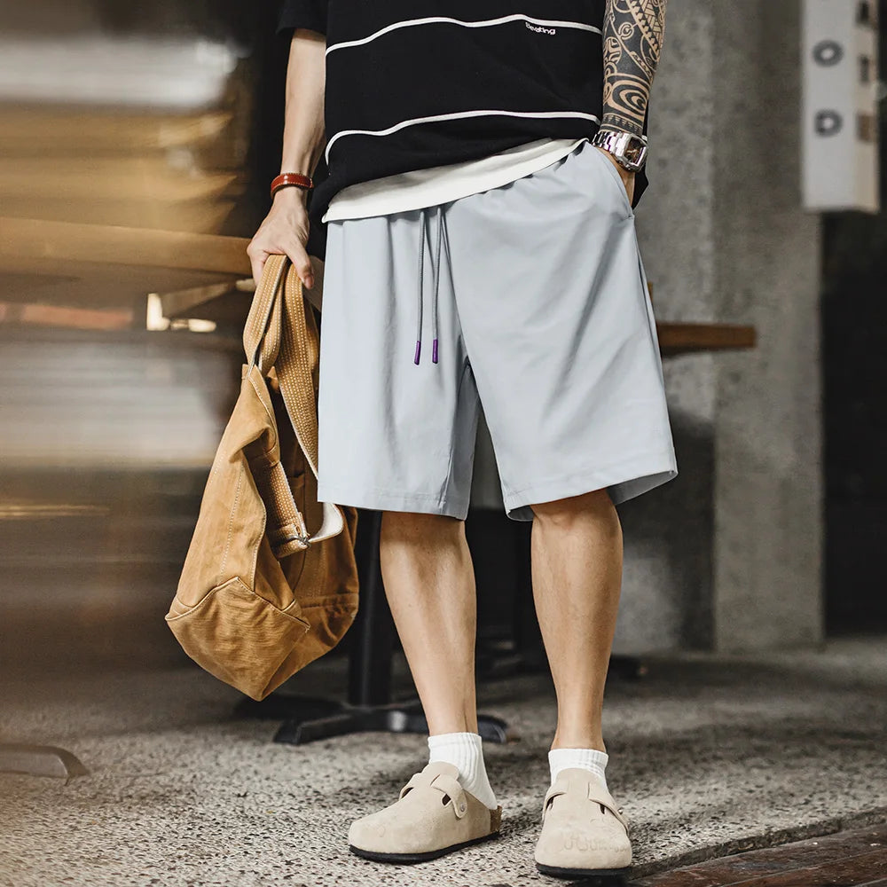 Herren Shorts im Sommer-Stil mit UPF 50+ und elastischem Bund