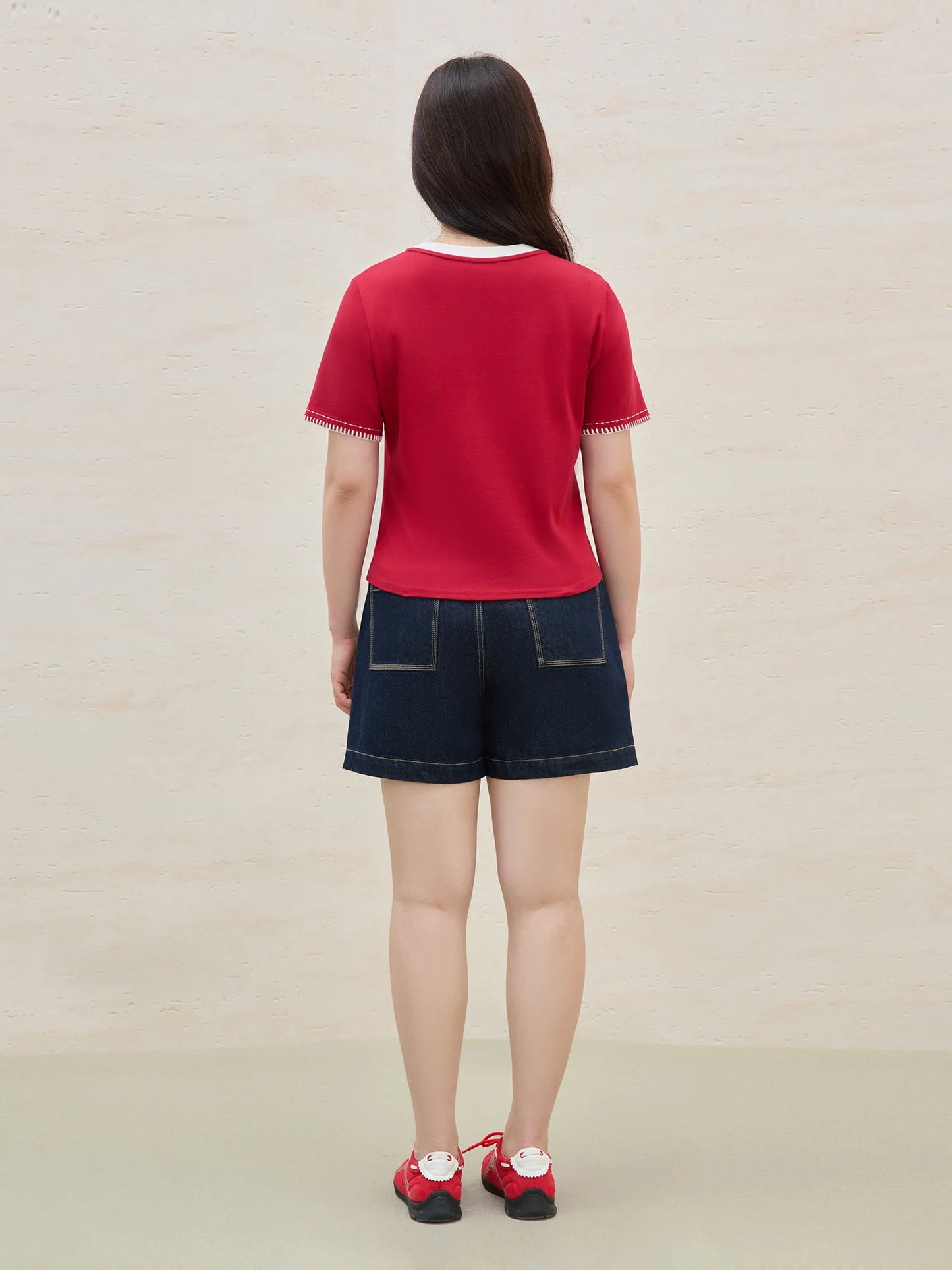 Sommerliches Damen-Zweiteiler-Set mit erfrischendem Design – Bluse und Rock im eleganten Casual-Stil