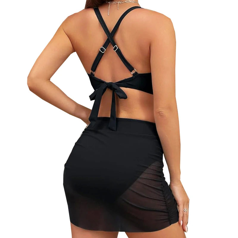 Sexy Bikini-Set für Damen mit Push-up-Effekt – ideal für Strand und Pool