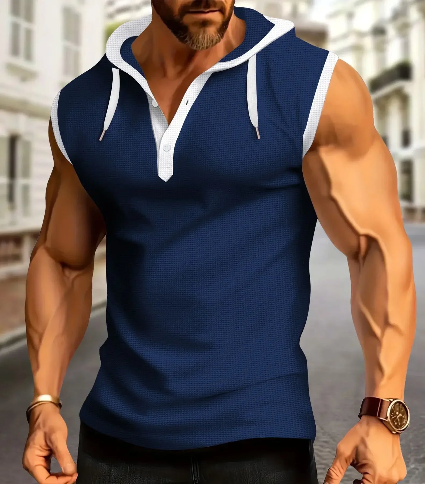 Kurzärmeliges Herren-T-Shirt mit 3D-Digitaldruck und Cartoon-Tiermotiv – ideal für den Sommer