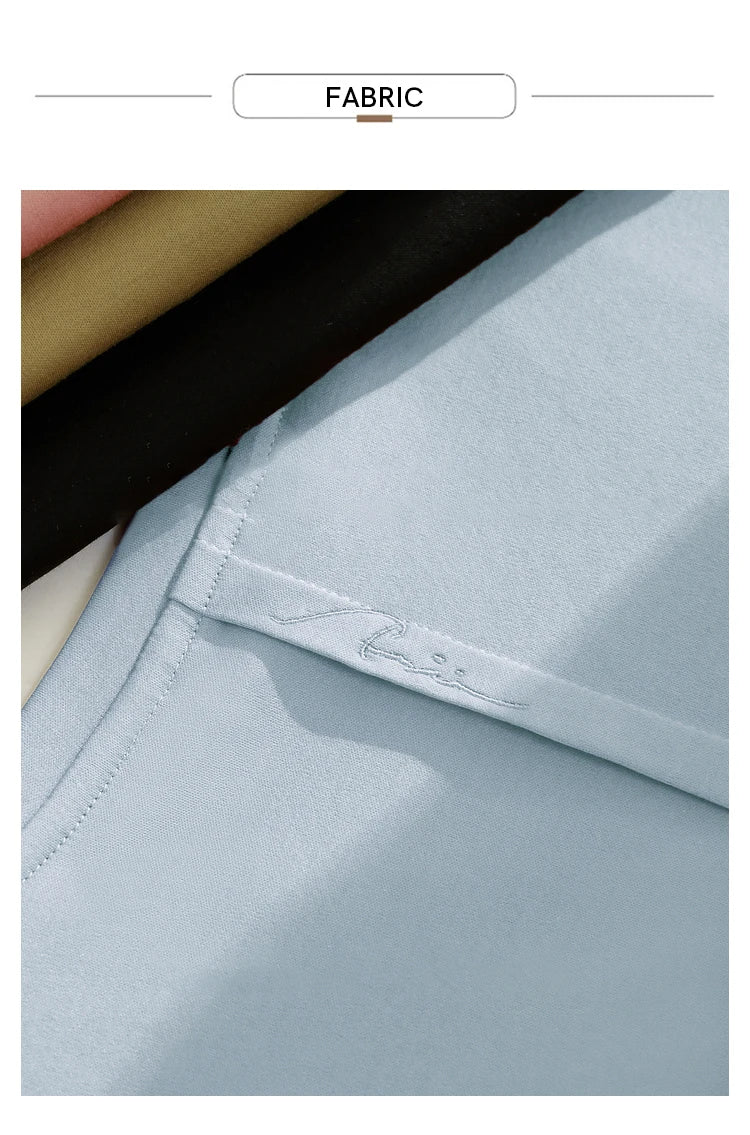 Damen Tops im Minimalismus-Stil mit V-Ausschnitt und kurzen Ärmeln