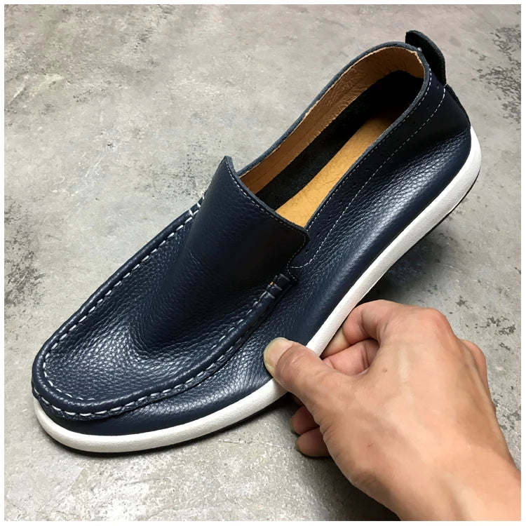 Elegante Herren-Loafer mit dicker Sohle – stilvoll & komfortabel