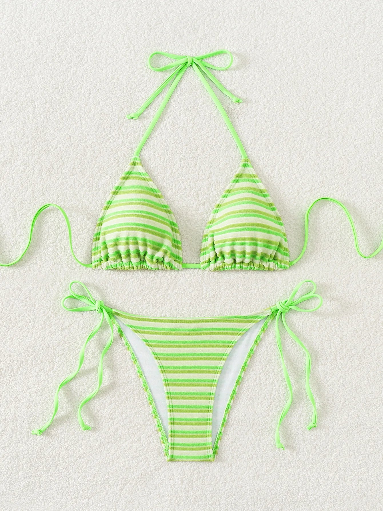Floraler Push-Up-Bikini im brasilianischen Stil für Damen – ideal für Strand und Pool