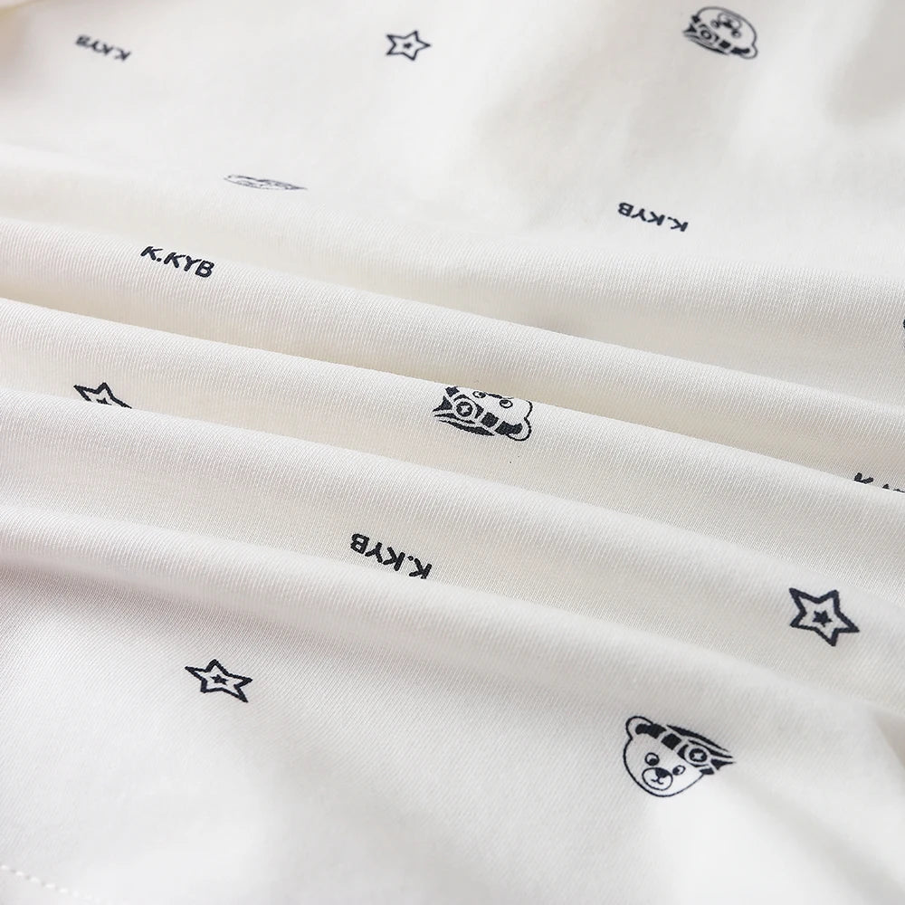 Jungen Polos hirt neue hochwertige Baumwolle Frühling Herbst Langarm Cartoon bestickte Top Kinder Freizeit kleidung