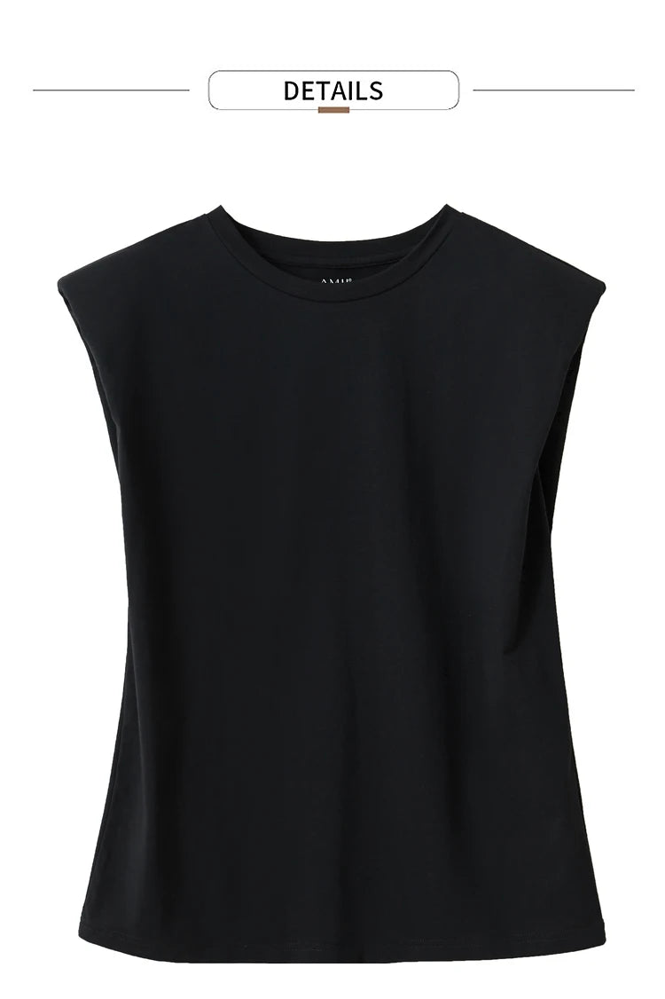 Damen T-Shirt im Retro-Stil mit lockerem Schnitt aus mercerisierter Baumwolle