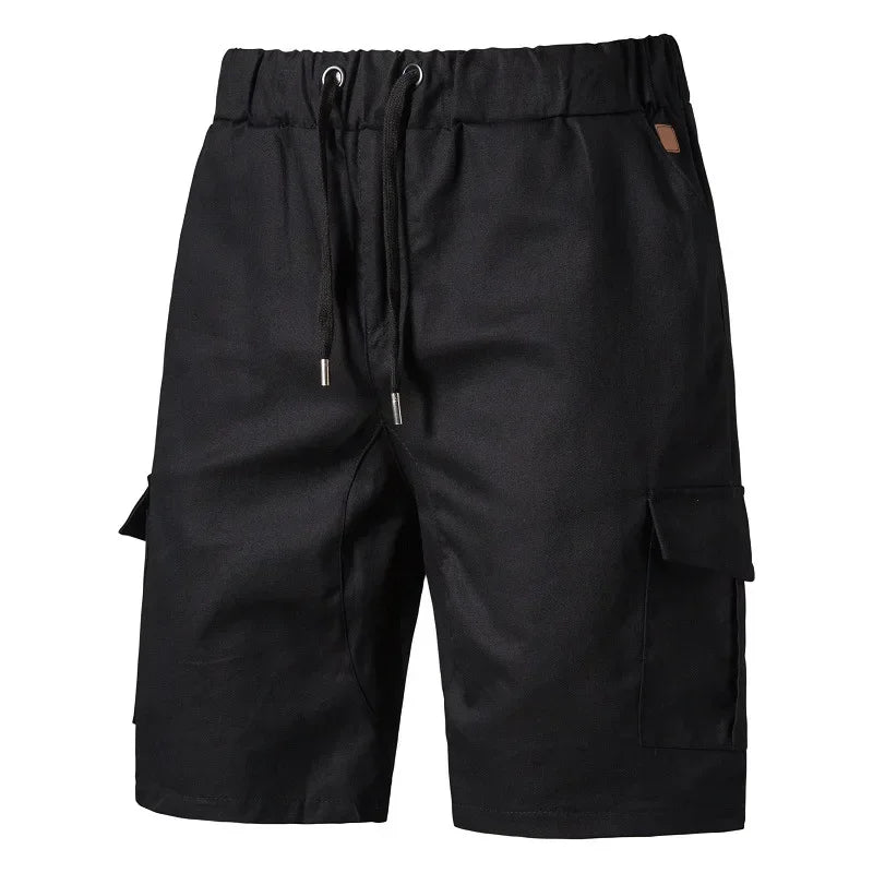 Lässige Herren-Shorts in Übergröße mit mehreren Taschen und lockerem Schnitt – ideal für die Arbeit
