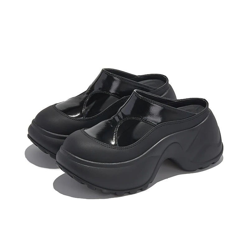 Damen Hausschuhe Hohe Absätze Römisch Hohl