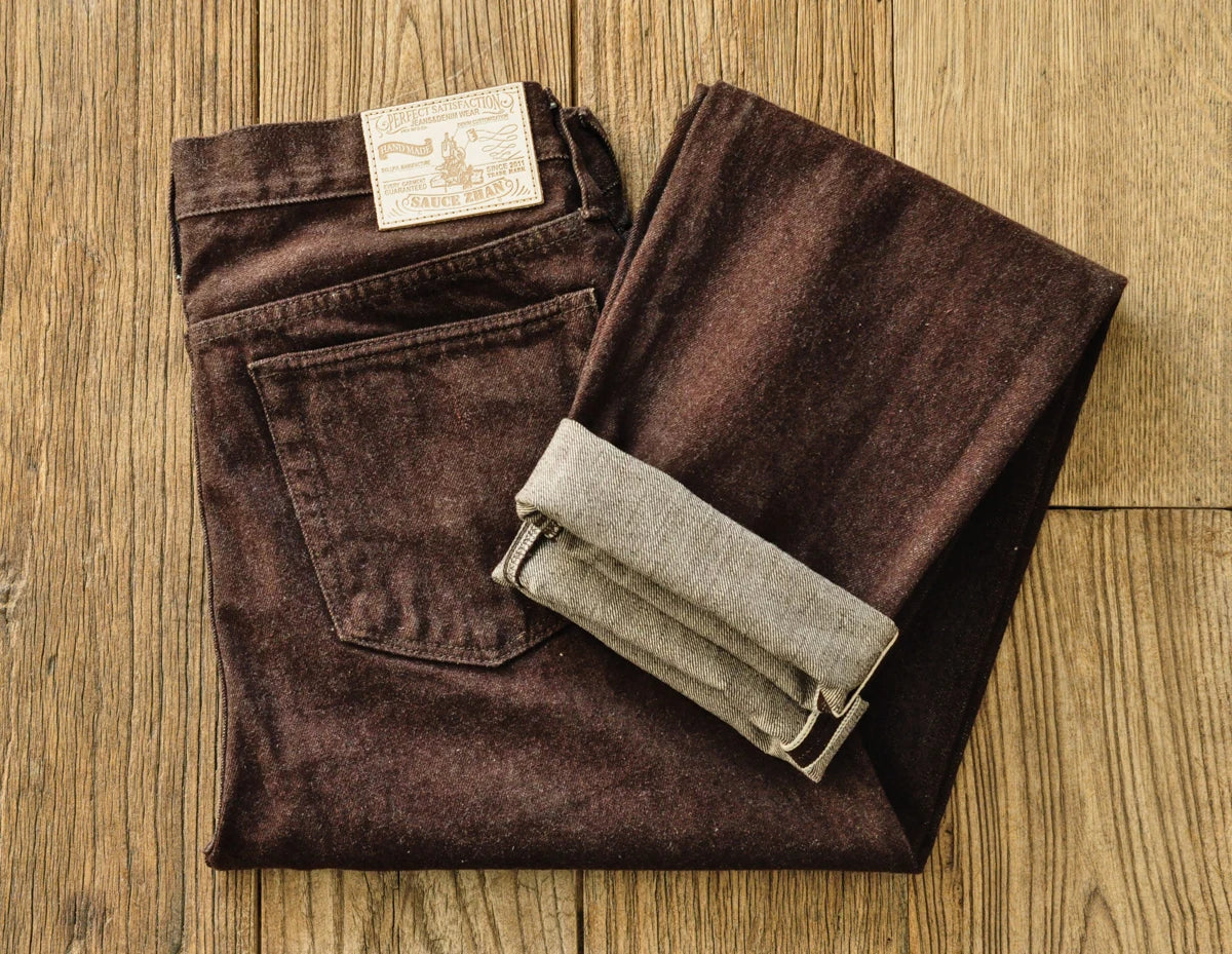 Herren Jeans aus Selvedge-Denim im Vintage-Stil mit Tapered Fit
