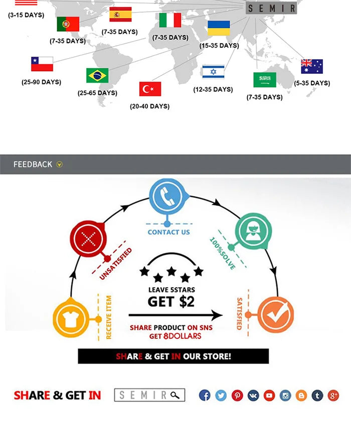 Semir Frauen Polos hirt Sommer neue Farbe Blocking Schulter fallende Ärmel American Retro Top strukturierte Kleidung Trend