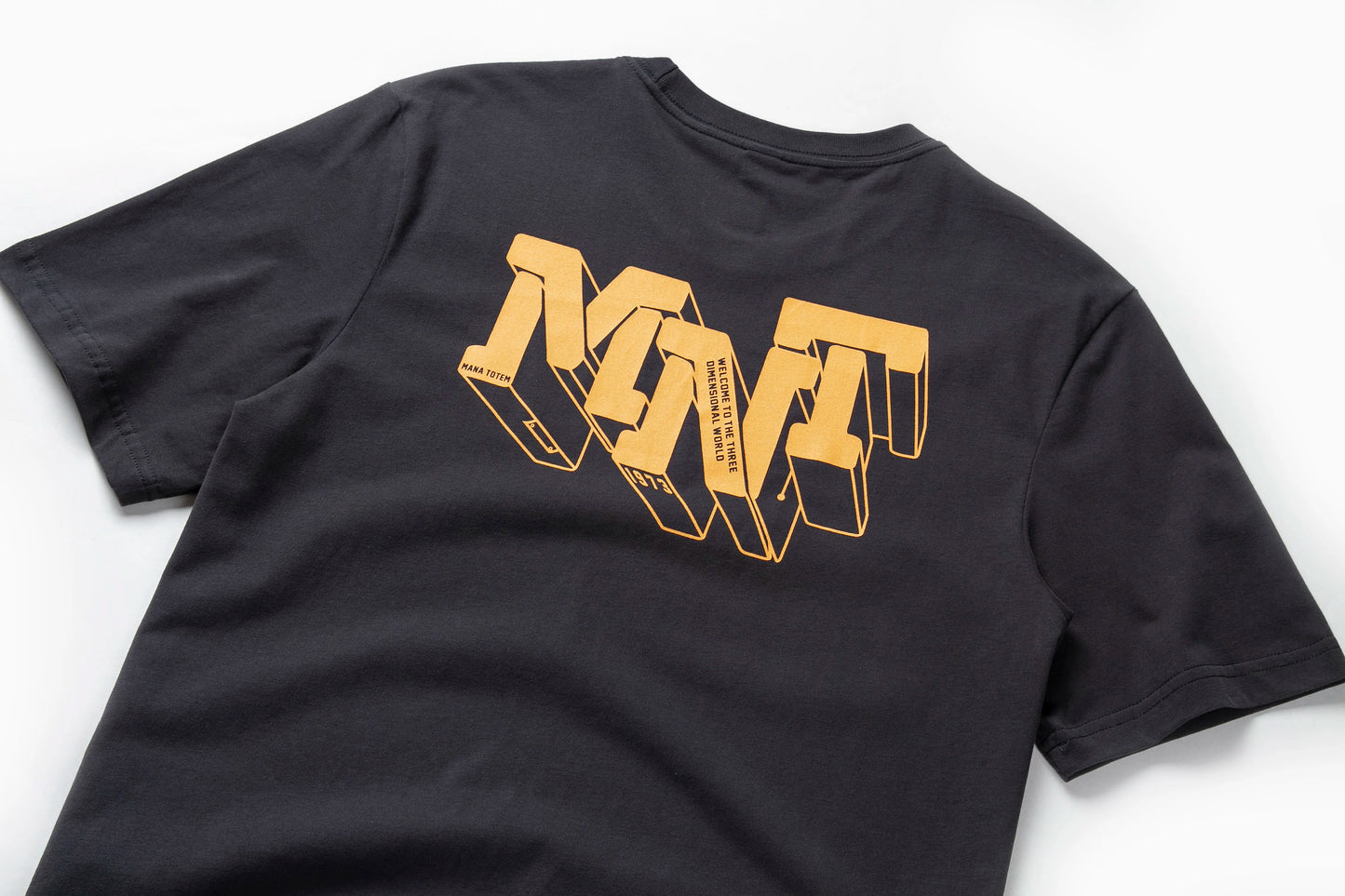 Herren T-Shirt mit kurzem Arm und modischem Gesichtsdruck im Basic-Stil