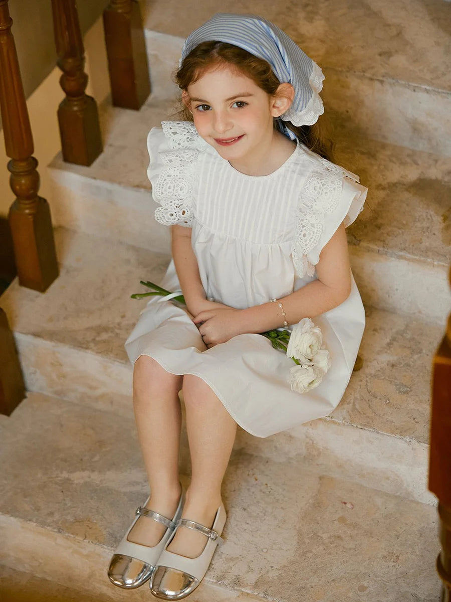 Roter Samtrock für Kleinkinder mit Pailletten – warmer Herbst-Winter-Party-Look für Mädchen von 110cm bis 170cm