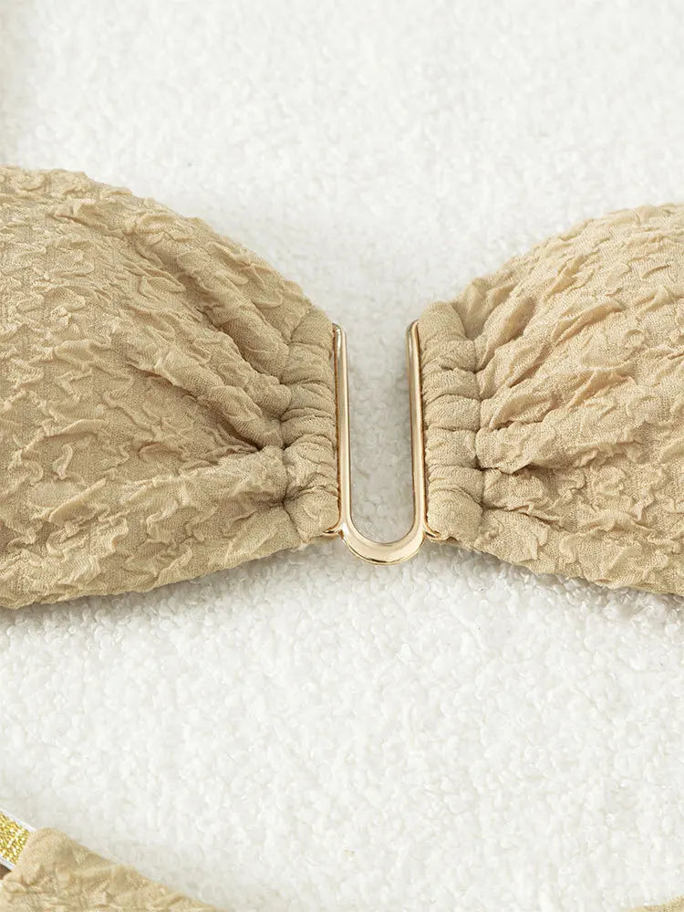 Floraler Bikini-Set mit Push-up-Effekt – Sexy Bademode für Damen am Strand oder Pool