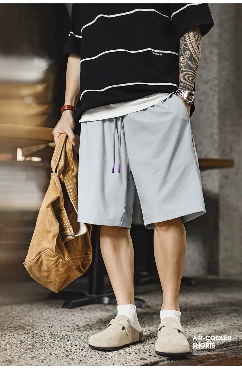 Herren Shorts im Sommer-Stil mit UPF 50+ und elastischem Bund