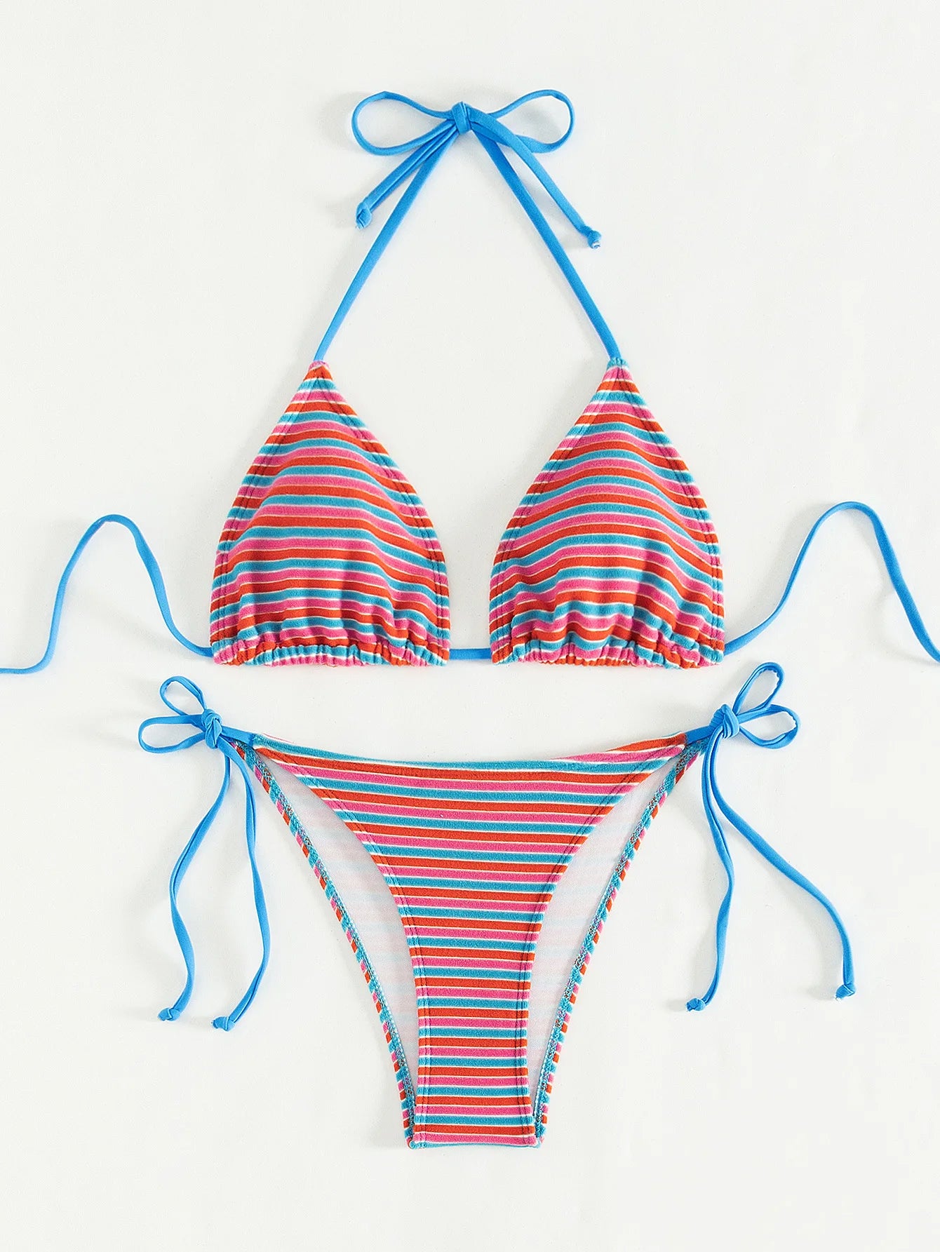 Floraler Push-Up-Bikini im brasilianischen Stil für Damen – ideal für Strand und Pool