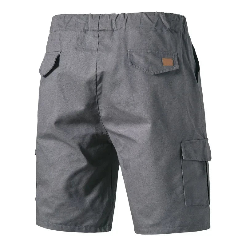 Lässige Herren-Shorts in Übergröße mit mehreren Taschen und lockerem Schnitt – ideal für die Arbeit