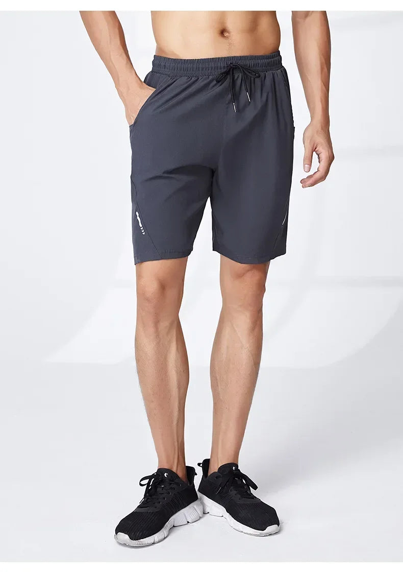 Sommerliche Herren-Sport- und Freizeithose – Kurze Lauf- und Trainingshose für Männer