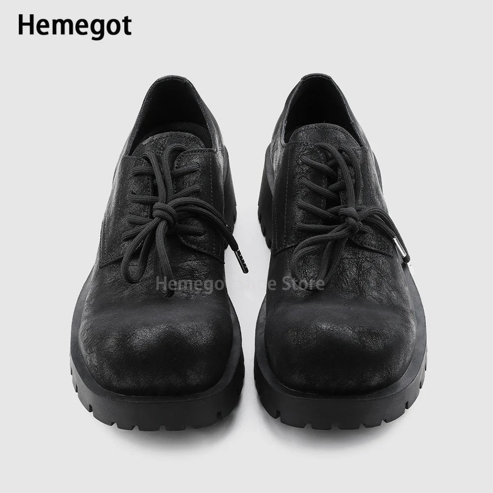 Schnürschuhe aus Echtleder für Herren – klassisch & bequem