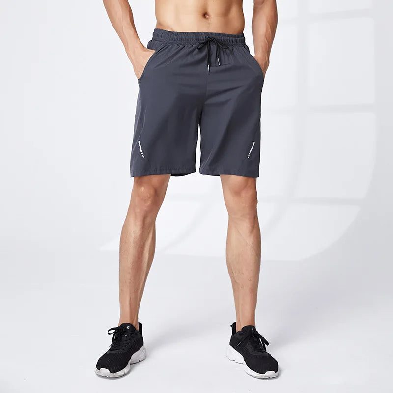 Sommerliche Herren-Sport- und Freizeithose – Kurze Lauf- und Trainingshose für Männer